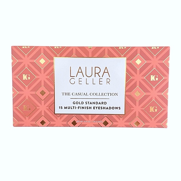 Laura Geller Gold Standard 15 shades Multi Finish Eyeshadow Palette - Picture 1 of 3